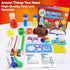 UNGLINGA 33 Experiments Science Kit for Kids, Educational Chemistry Set, Volcano Erupting Project