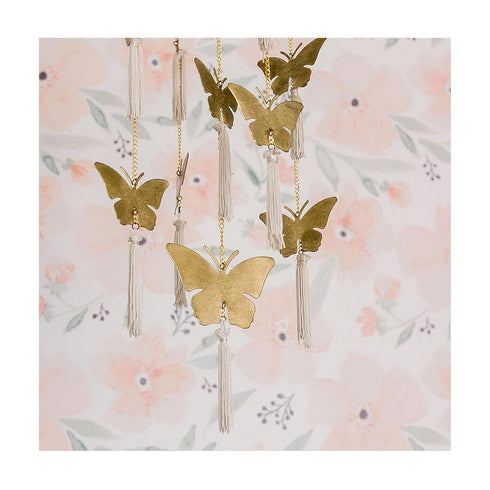 6" 6" 36" Crane Baby Butterfly Nursery Dcor for Boys and Girls, Ceiling Hanging, x X