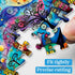 PPuzzling 1000 Colorful Houses Puzzles for Adults Pieces, Village Night Landscape Jigsaw Puzzles, Fantasy Abstract