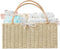 HBlife Large Baby Diaper Caddy Organizer, Paper Rope Storage Baskets Nursery Bin