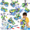 10 in 1 Electric STEM Toys for Boys & Girls Age 4-8, Birthday Gift Erector Sets for Kids 5-9, Educational Building Kits