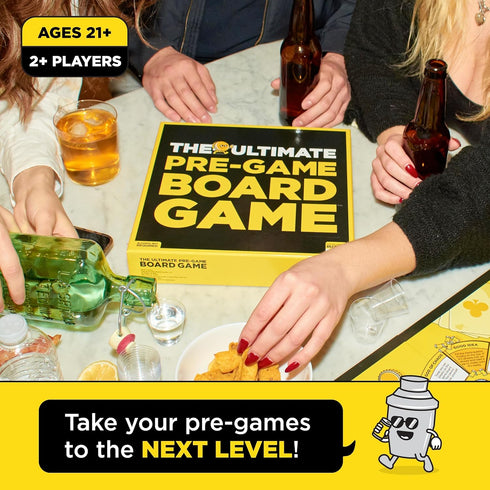 The Ultimate Pre-Game Board Game - Pool Party Games for Adults by Buzzed, Summer Party Fun