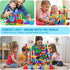150 3-12 Glowing Marble Run, Pcs Marble Race Building Blocks Construction STEM Learning Toys Perfect Christmas Birthday