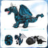 7 22" 4 2 Set MaoGoLan Giant Pcs Dragon Stuffed Animals - Dragon Plush Toy with Babies & Eggs in Mom's Belly, Soft