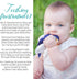 2 oz Certified Organic Teething Oil - Ease Teething Discomfort & Sore Gums Quickly & Effectively - Natural Vegan