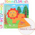 12 Pack Mini Wooden Animal Jigsaw Puzzles for Kids Ages 2-3, 9 Pieces Educational Travel Toys Gift