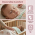 30 40 Inch GUNTAIL Baby Blankets for Girls - Super Soft Nursery Minky Blanket, Newborn Baby Blanket with Double Layer