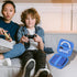 Canboc Carrying Case for RG35XXSP Handheld Game Console - Blue Storage Box with Mesh Pocket for Cable