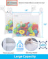 2 x Bath Toy Net - Kids Bath Tub Toy Holder Basket, Mesh Bag for Bath Toys, Baby Bathtub Toy Storage Organizer, Large Bathroom Bucket - Toddler Shower Caddy Hanging Bin with 6 Suction Cups & 4 Hooks by slonser