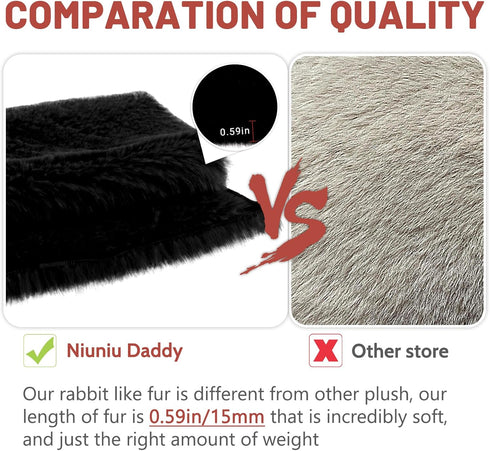 26" 5LB Niuniu Daddy | Red Panda Study Buddy Weighted Stuffed Animals, Sensory Weighted Plush Toy for Adults Kids