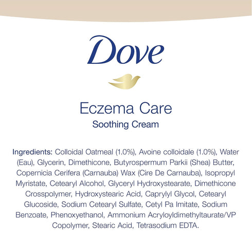 Free,5.1 (Pack 3) Baby Dove Soothing Cream Lotion To Soothe Delicate Skin Eczema Care No Artificial Perfume or Color