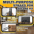 Setup 330 lbs, 19"-39" TV Safety Straps for Furniture Anchoring - Anti-Tip TV Straps Safety for Flat Screen, Easy