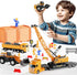 Set, Playset, Bulldozer 3 4 5 6 iPlay, iLearn Kids Construction Toys Truck Boys Engineering Vehicle Crane Transport