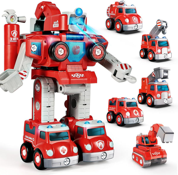 Baobrava 3 4 5 6 Year Old Boy Birthday Gift, 5-in-1 Take