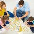 ADELULU 30 Players Bible Bingo Game for Kids - Vacation Sunday School Christian Church Game - Activities Easter Gifts