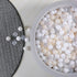 GOGOSO Ball Pit Balls, Plastic Playballs for Baby Toddlers, Kids Playhouse Decor, Phthalate-Free, 100 Balls (White