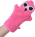 Soft Cotton Bath Mitt for Toddlers - Flamingo Design