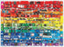 Galison 1000 Piece Rainbow Toy Cars Jigsaw Puzzle for Families and Adults, Finished Puzzle is a Unique Rainbow Image, Photo Art Puzzle includes Varying Colors and Sizes of Toy Cars, Multicolor