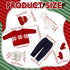6 18 Inch Set 18 Inch Bencailor Pcs Christmas Doll Clothes and Accessories Winter Outfits Sweaters Trousers Hats Shoes