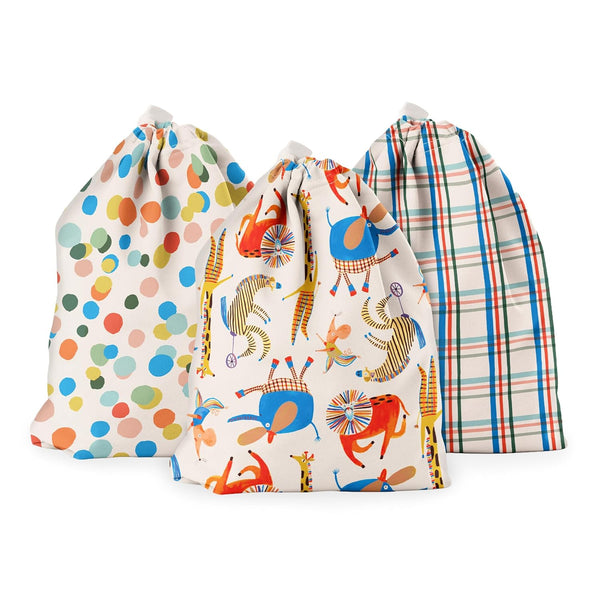 Esembly Ditty Bag Trio - Reusable Waterproof Wet Bags for Cloth Diapers,