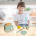 11-pc. Set Teamson Kids Little Chef Frankfurt Wooden Play Kitchen Toaster Accessory with Pretend Food and Utensils