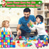 100PCS Magnetic Tiles Blocks for Kids Ages 3-8, STEM Educational Magnet Building Toys for Toddlers, Gifts for 3-8 Year