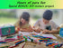 NUMI'SMILE Dinosaur Pencil Case with Fruit Scented Markers Art Set, Gifts for Boys Ages 3-9, Dino Coloring Supplies