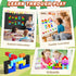 116PCS 3 4 5 6 7 8, Magnetic Blocks with Magnet Eyes Toy, Magnetic Building Blocks with Storage Bag for Kids Gifts