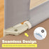 BABY JOY Bed Rail for Toddlers, 57’’ Extra Long, Height Adjustable & Foldable Guard with Storage Pocket