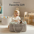 PUTSKA Baby Diaper Caddy Organizer for Changing Table Stylish Nursery Storage Basket, Newborn Essentials, Baby Shower