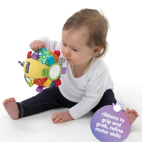 Playgro Kick & Play Loopy Loops Ball, Interactive Sensory Development Toy for Babies 3+ Months