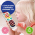 My Remote, My Program Baby Remote Control Toy, 20 Unique Learning Buttons, BPA Free, Plays Baby Music