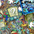 Techno Dystopia by Evermade - Hidden Message Mystery Jigsaw Puzzle for Adults, 1000 Pieces, Frameable Art