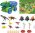 3-5, 8 3 6 3 4 5 6 7 TEMI Dinosaur Truck Toys for Kids Tyrannosaurus Transport Car Carrier Truck with Spray, Dinosaur
