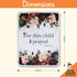 '-43x33 Dear Baby Gear Reversible Baby Blankets - Soft Nursery Blanket for Newborn - Toddler Blankey - Throw Blanket