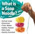 Set 3+) Creativity for Kids Soap Noodles Bath Art Studio Bath Crayons, Soap Paint, Color Fizz & Confetti with Mold-Free