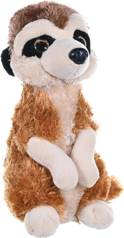 Wild Republic Cuddlekins Meerkat Plush, Stuffed Animal, 8 Inches, Gifts for Kids, Plush Toy