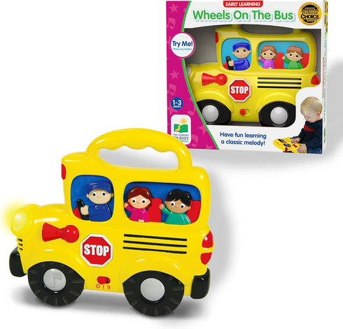 The Learning Journey Early Learning - Wheels On the Bus, Baby & Toddler Toys for Boys & Girls 12 Months+