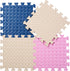 12 12 Inch 16 0.4" Foam Floor Mats for Kids, x Tiles thickness Foam Play Mat, Non-Toxic Square Interlocking Floor Mats