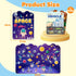 2-4 1-3,Gifts 2 Reusable Sticker Books for Toddlers Years - Travel Toys for Toddlers for Year Old Girls | Arts