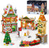 INSOON 2025 Advent Calendar Christmas Mini Building Set with Light, 24 Days