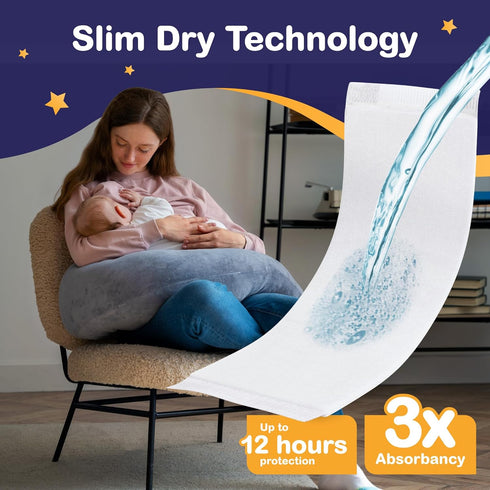 Inspire Ultra Dimples Diaper Booster Pads | Our Most Absorbent Diaper Inserts Ever | Diaper Pads Inserts Overnight