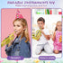 Treela Set of 3 Musical Instruments - Saxophone, Trumpet, and Horn for Beginners with Colorful Keys for Boys & Girls