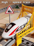 Snazzikid 119PCS Set 4-8, Set 3 4 5 6 7 8+ Electric Train for Kids Ages Battery Operated Train with Tracks, Gifts