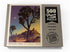 MyPuzzle Joshua Tree National Park: Into The Evening Vintage Poster - Premium 500 Piece Jigsaw Puzzle for Adults