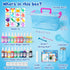 20 16 Mocoosy Magic Water Elf Toy Kit for Kids, Glow in the Dark Aqua Fairy Water Gel Kit with Gel & Molds, Make Your