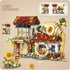Set 7-9 1242 Honey Workshop Mini Building Blocks, MOC Creative Building Toys Model for Years Old Girls Boys, PCS