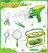 3-12 Bug Catcher for Kids, Bug Vacuum Catching Kit with Bug Collector Butterfly Net Magnifying Glass Bugs Grabber