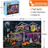 Halloween Jigsaw Puzzles for Adults 1000 pieces - 27.5" x 20"Halloween Haunted House Party puzzle, Home Decorations