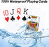Plastic Playing Cards 2 Pack, Waterproof Jumbo Large Print Poker Cards for Adults, 2 Decks Set